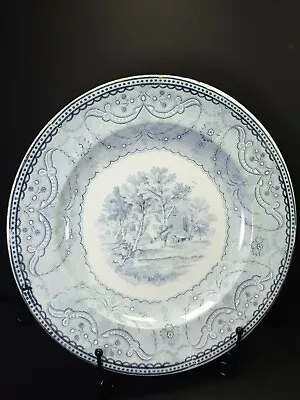 Buy Beautiful Antique Grey Copeland Pottery Decorative Plate 10  • 9.75£