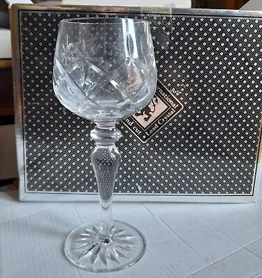 Buy EDINBURGH Crystal - STIRLING Cut - Hock Wine  Glasses - 6 1/2  (2nd) - Set Of 6 • 28£