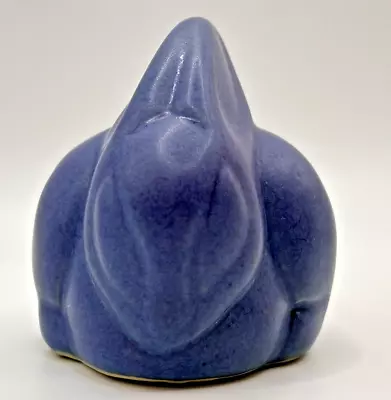 Buy Van Briggle Blue Bunny Rabbit Art Pottery Figurine 1980s VTG • 48.15£