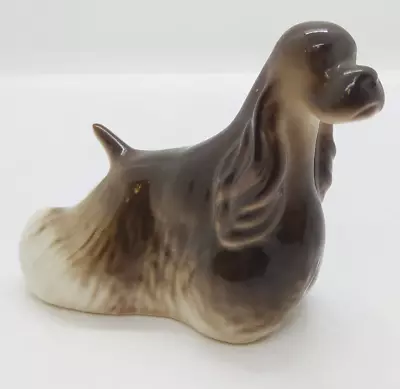 Buy Beautiful Vintage Porcelain Animal Decor Dog Drawing 1991 Ussr Multi-Colors Art • 199.80£