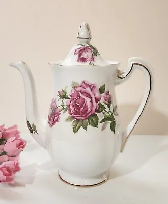 Buy Rare Orleans Rose 22 Oz Coffee Pot By Royal Standard In England • 42.58£