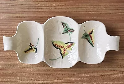 Buy Vtg Retro Shorter & Sons Hand Painted Serving Dish Woodland Ivy Leaves England • 19.99£