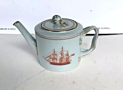 Buy Vintage Spode China - Trade Winds (red) Teapot • 80£