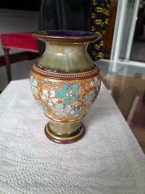 Buy Vintage Royal Doulton Lambeth Art Pottery Vase 5 Inches Tall • 15£