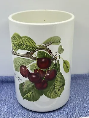 Buy PORTMEIRON POMONA- Ceramic Storage Jar-“Late Duke Cherry”-16.5cm 6.5”-No Lid • 12£