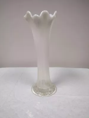 Buy Northwood French Opal  Feathers  Vase • 28.82£