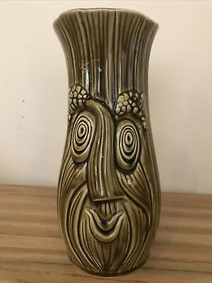 Buy Vintage Sadler Celery Vase Pot Jug Olive Green Retro 60's 70's Collectable • 15.99£
