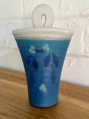 Buy Solva Studio Pottery, Wales -  Wall Pocket Flower Vase. • 8.50£