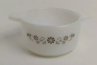 Buy Vintage Dynaware Pyrorey Milk Glass Bowl With Handles Good Condition • 4£