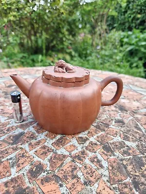 Buy Chinese 20thc Yixing Terracotta Tea Pot 7    • 17.99£