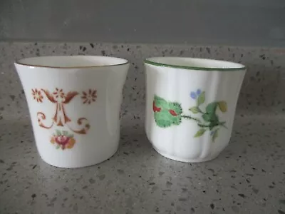 Buy A Pair Of Bone China - Collectable Egg Cups - 1 X Queens & 1 X Duchess -  Vgc • 3£