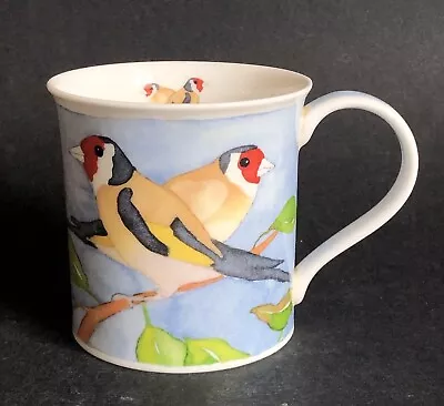 Buy Dunoon Goldfinch Fine Bone China Mug By Emma Ball Medium Size VGC Birds Finches • 17.99£