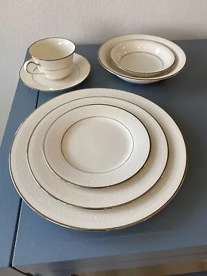 Buy Ivory China By Noritake - SORRENTO 7565 JAPAN Set Of 7 Pieces Vintage Unique • 68.20£