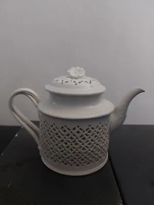 Buy Leeds Pottery Creamware Red Label Teapot  • 19.99£
