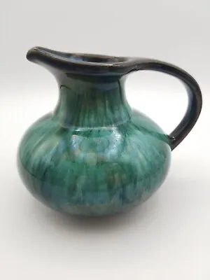 Buy Blue Mountain Pottery Creamer Pitcher Made In Canada BMP Blue Green Dip Glaze • 20.02£