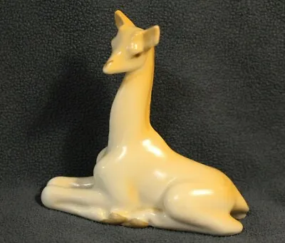 Buy Vintage USSR Porcelain Figurine Giraffe , Riga Porcelain Factory • 31.70£