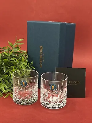 Buy Waterford Crystal Lismore Cut Pair Of 8cm 207ml Straight Classic Tumbler Glasses • 79.99£