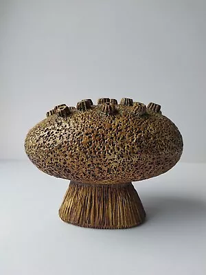 Buy Modernist Brutalist Organic Shape Studio Pottery Signed MM - B.Rooke Interest • 30£