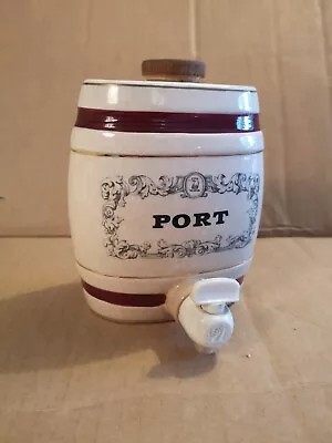 Buy Vintage Wade Royal Victoria Pottery Port Barrel Decanter • 9.99£
