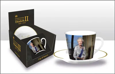 Buy John Swannell Queen Elizabeth Ii Commemorative  Cup & Saucer • 20£