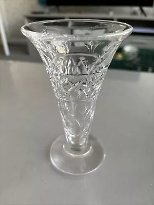 Buy Stuart Lead Crystal Glass Vase 15cm Tall • 13£