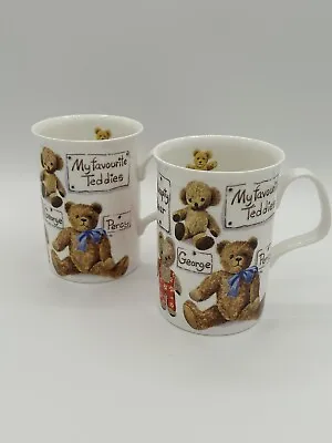Buy Roy Kirkham My Favorite Teddies Cups Fine Bone China Made In England Set Of 2 • 22.76£