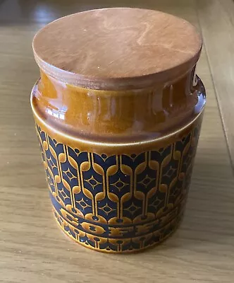 Buy Hornsea Pottery Heirloom Coffee Storage Jar With Lid, 1974. Good Condition • 5£