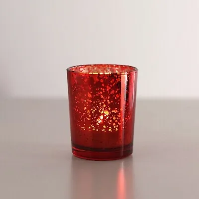 Buy Mercury Candlestick Cup Candle Holder Glass Tea Light  Home Decor • 5.06£
