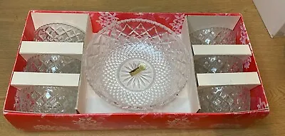 Buy Bohemia Lead Crystal Dishes Set- Never Used And Boxed • 29.99£