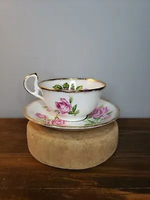 Buy Delightful   Royal Standard Orleans Rose Bone China Cup And Saucer • 14.39£