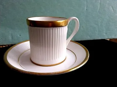 Buy Fine Bone China Gold Glory Coffee Cup-Saucer Collectible Crown Staffordshire • 12£