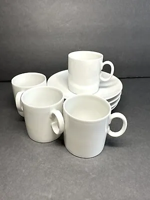 Buy Vintage Thomas Rosenthal Demitasse Cup & Saucer Set Porcelain 3 Oz Germany Set 4 • 34.33£
