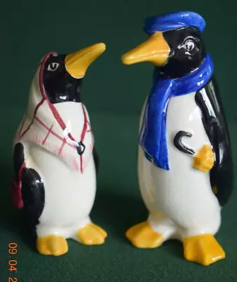 Buy WADE  Mr & Mrs Penguin From The 1950's  Penguin Family.  Salt & Pepper • 75£