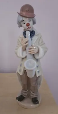 Buy Lladro Figurine  - Clown  - Sad Sax - Model Number 5471 • 30£