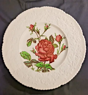Buy Vintage Royal Cauldon Haywood Ironstone Dinner Plate English Rose 11  • 26.84£