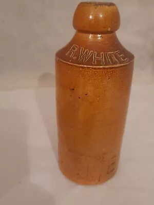 Buy Vintage  Stoneware Doulton Lambeth 's R.White Beer Bottle • 12£