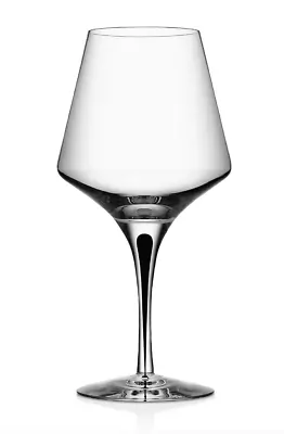 Buy Orrefors Crystal Metropol Red Wine 20 Oz Glass 6410018 Handmade In Sweden 9  Nib • 84.10£