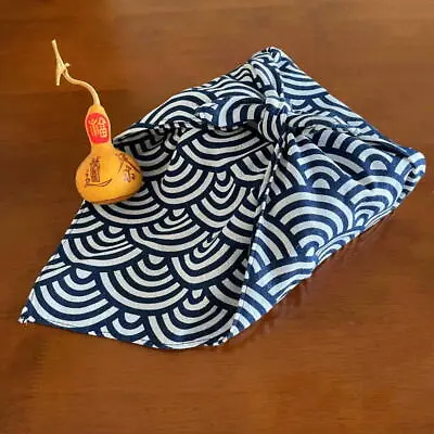 Buy Furoshiki Gift Wrap Japanese Style Reusable Cotton Fan Ripple Wrapping Sheet • 7.99£