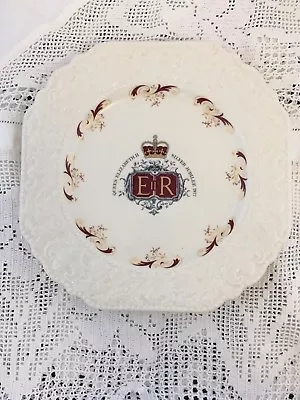 Buy Vintage Lord Nelson Pottery Queen Elizabeth 11 1977 Silver Jubilee Plate 8.25Ó • 18£