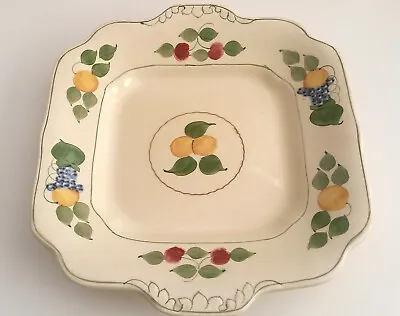 Buy Titian Adams Titian Ware Hand Painted Sandwich/Cake Plate English Vintage • 11.95£