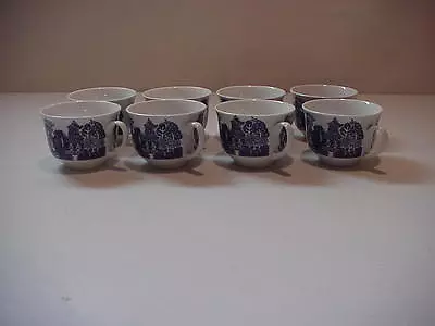 Buy Blue Willow China Dinnerware Glassware Tea Coffee Cup Mug Cups  Set Of 8 • 113.85£