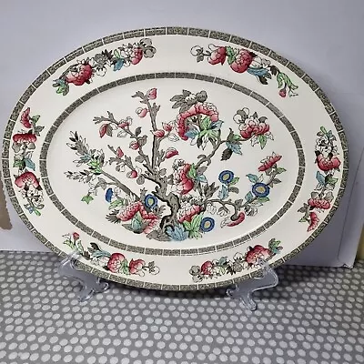 Buy Johnson Brothers England  Indian Tree  Stoneware Oval Serving Platter • 13.31£