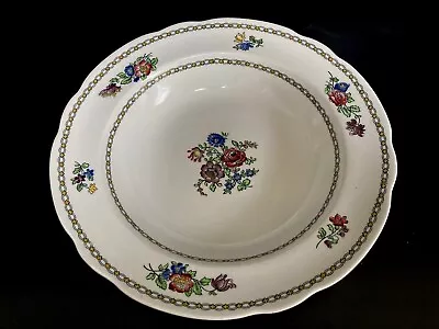 Buy Rare ~ Copeland Spode Floral Soup Plate/Bowl/Dish Good Condition  C. 1925 • 8£