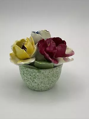 Buy Vintage Royal Adderley Porcelain Flowers Bone China Made In England • 14.48£
