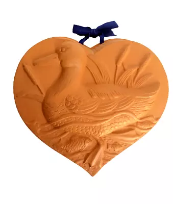 Buy Gailstyn Sutton Towle Terra Cotta Mold Wall Plaque Country Kitchen Duck Heart • 7.54£