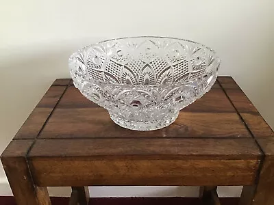 Buy Bohemian Czech Crystal Glass Fruit Bowl • 35.90£