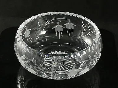 Buy Stuart Crystal Cascade Fuchsia Bowl Glass • 9.95£