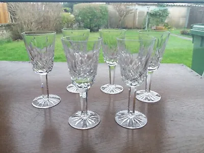 Buy Set Of 6 Waterford Crystal Lismore Sherry Glasses • 38£