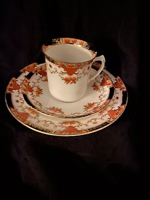 Buy Antique Sutherland China Pattern 1105 Edwardian Tea Cup Saucer & Side Plate Trio • 12£