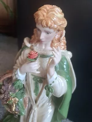 Buy Franklin Mint Musical Irish Lady 12” Porcelain Figurine  The Rose Of Tralee  L2 • 17.99£